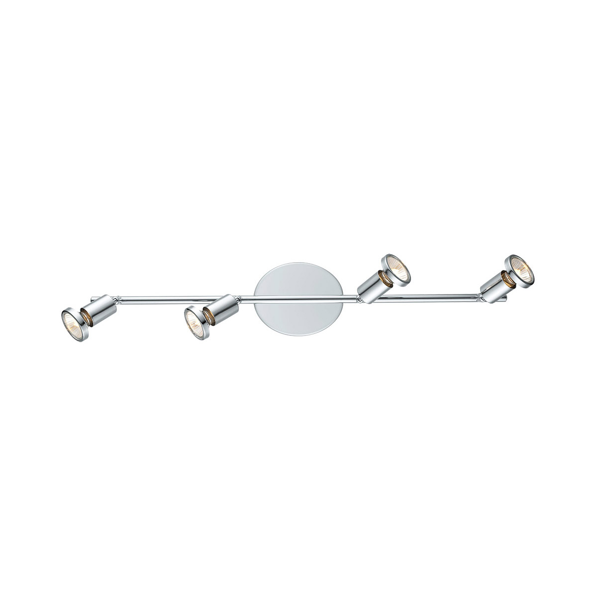 thumbnail image 2 of Eglo Lighting Four Track Light - Modern Chrome Finish Contemporary Design 2 of 12