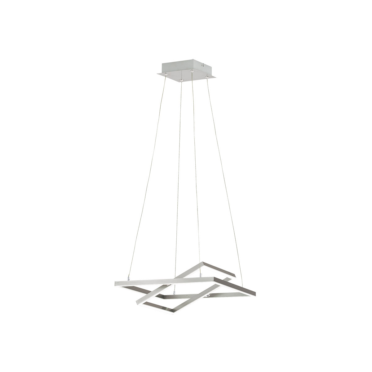 Tamasera LED 15.75 inch Matte Nickel Pendant Ceiling Light