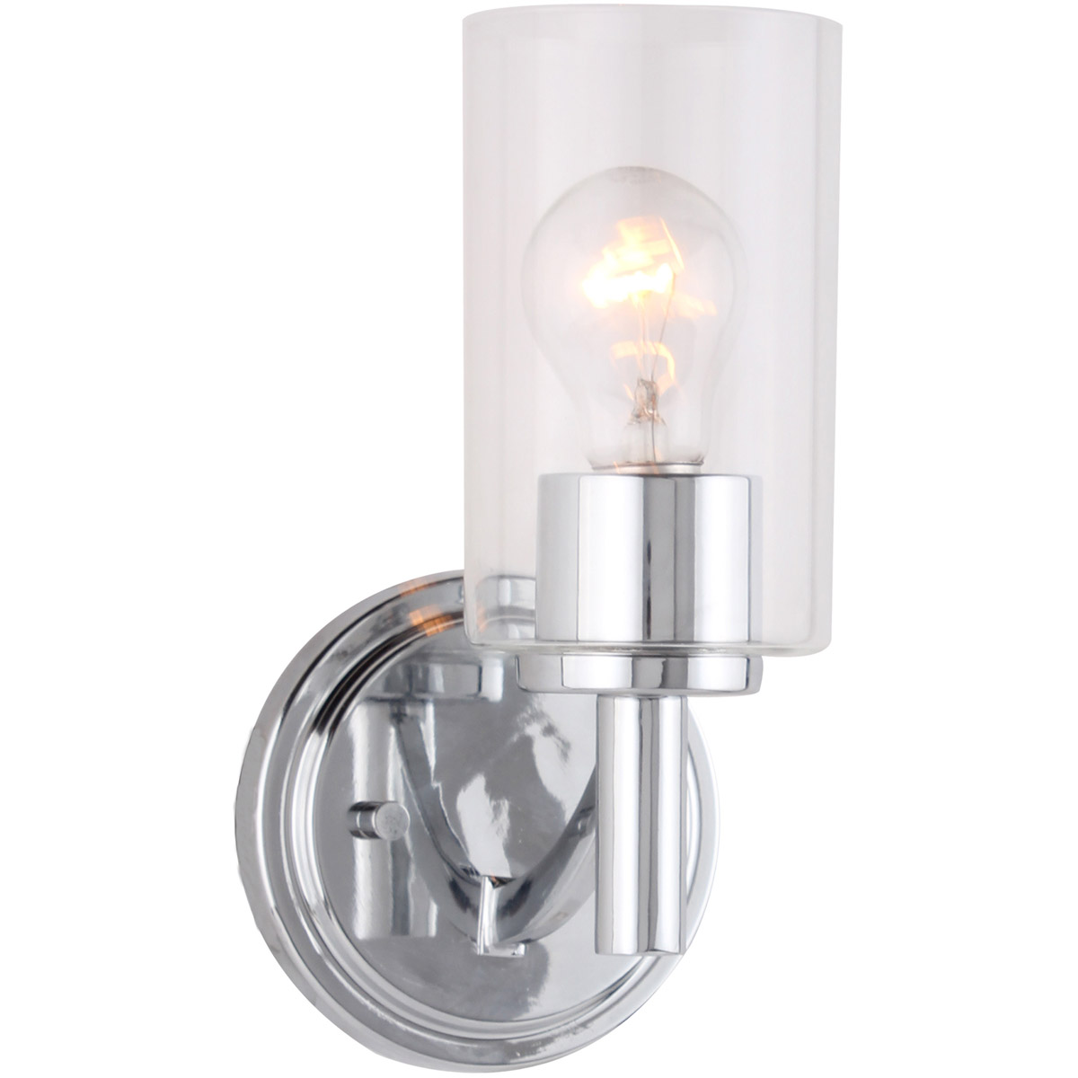 Devora 1 Light 6 inch Chrome Wall Sconce Wall Light